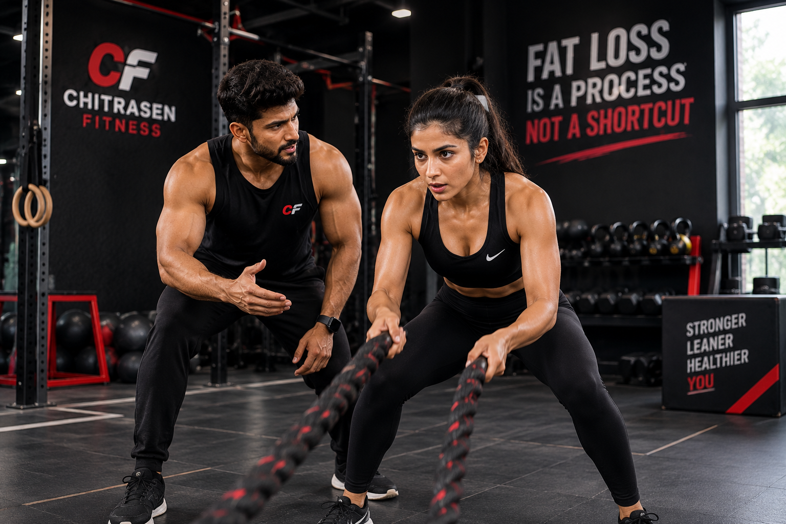 Fat loss fitness training and workout program